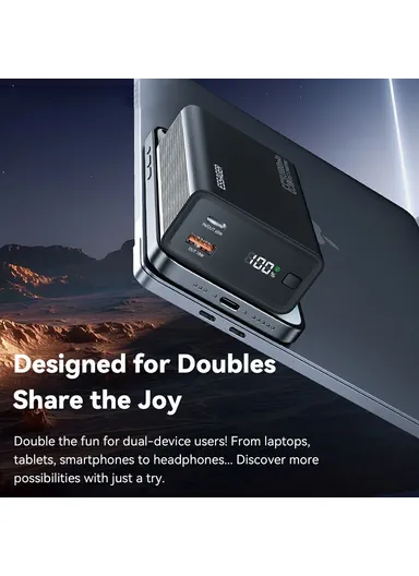 20000mAh 65W Power Bank Portable Charger With Digital Display Screen For Travel, Outdoor Activities