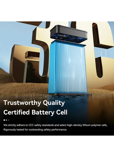 20000mAh 65W Power Bank Portable Charger With Digital Display Screen For Travel, Outdoor Activities