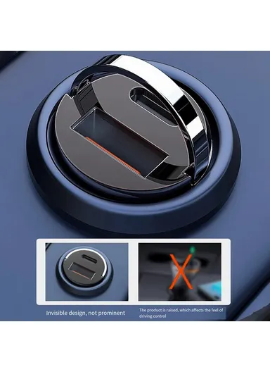 G20JB  M100W+PD 20W Car Charger with 6A Fast Charging Cable Phone Charging Adapter for 12-24V Car