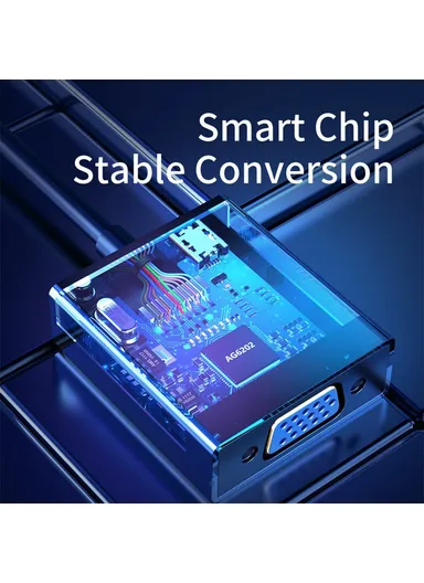 1920x1080P 60Hz DVI to VGA Male to Female Adapter Cable for Projectors Monitors AD013