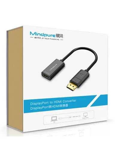DP to HD Video Cable DP Male to HD Female 4Kx2K Converter Cord for Computer AD004