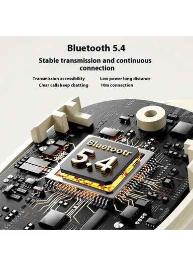 Air Conduction Bluetooth Headset OWS Ear Hook Wireless Headphone Waterproof Earphone - Beige