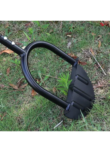 Half Moon Edger Cutting Shovel Lawn Mowing Weeding Tool Serrated Edger Landscape Edge Tool (L107 x W22)cm