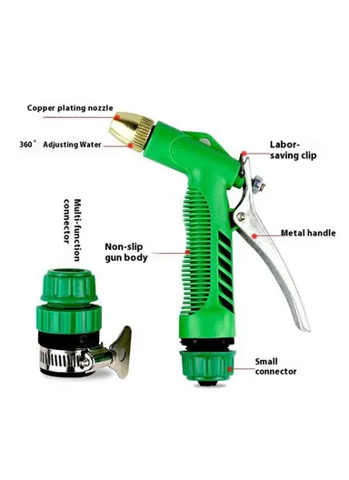 3 Modes Car Washing Water Gun High Pressure Garden Water Sprayer Sprinkle Tool (L15 x W15)cm