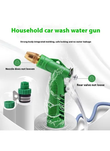 3 Modes Car Washing Water Gun High Pressure Garden Water Sprayer Sprinkle Tool (L15 x W15)cm