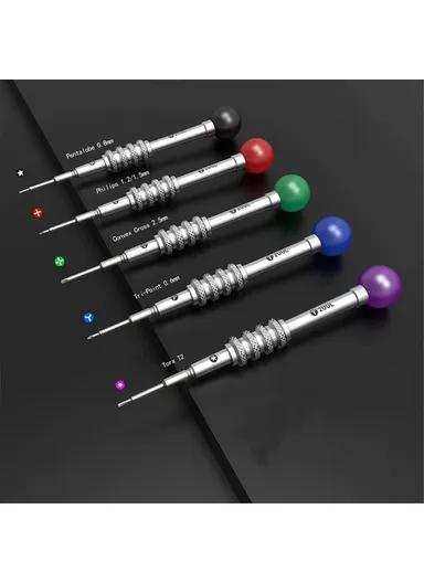 5-Piece Precision Steel Screwdriver Set for Phone, Home Appliance Repair - 2UUL SD92