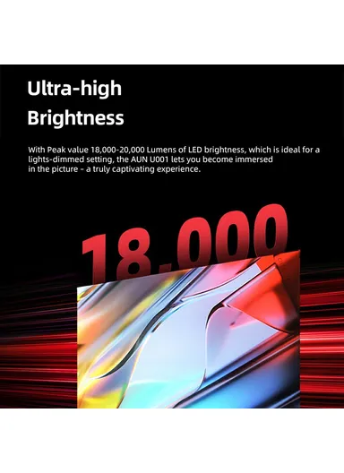 1080P 4K Projector Android 11 2+16GB Projector 3D LED Home Theater Support Zoom EU Plug U001 