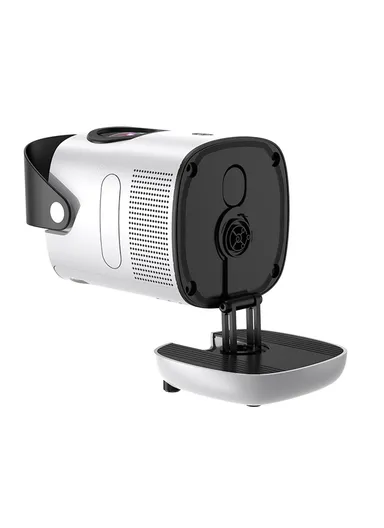 51W 100-240V 1+32G Portable Folding Bracket Home Projector Android WiFi HD Video Projecting Device TZ-2 (L17 x W14 x D20.5)cm - EU Plug