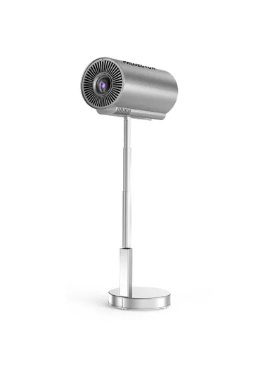 47W 100-240V 1+8G Hidden Retractable Bracket 4K HD Video Smart Projector WiFi Bluetooth Home Theater Device TS-3 (L21.5 x W12 x D12)cm - EU Plug