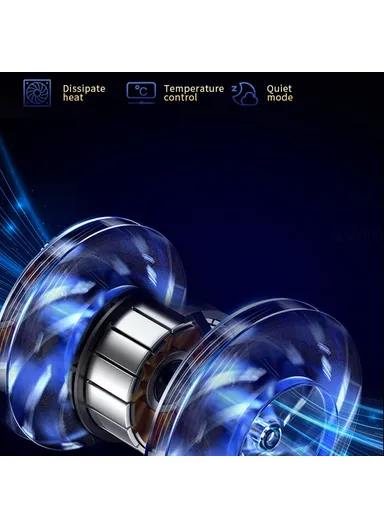 47W 100-240V 1+8G Hidden Retractable Bracket 4K HD Video Smart Projector WiFi Bluetooth Home Theater Device TS-3 (L21.5 x W12 x D12)cm - EU Plug