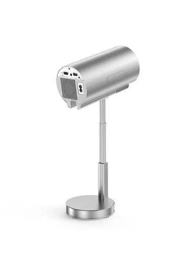 47W 100-240V 1+8G Hidden Retractable Bracket 4K HD Video Smart Projector WiFi Bluetooth Home Theater Device TS-3 (L21.5 x W12 x D12)cm - EU Plug