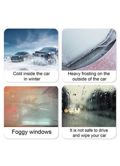 Cigarette Lighter 12V Car Heater 120W Fast Heating Warmer Defroster 360-Degree Adjustable Defogger