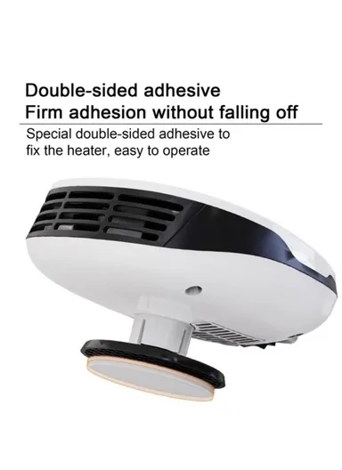 Cigarette Lighter 12V Car Heater 120W Fast Heating Warmer Defroster 360-Degree Adjustable Defogger