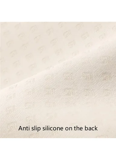 ANJUNY 24W 12/24V Car Electric Heated Seat Cushion Warm Plush Seat Heating Pad with Backrest - Grey/Passenger Side