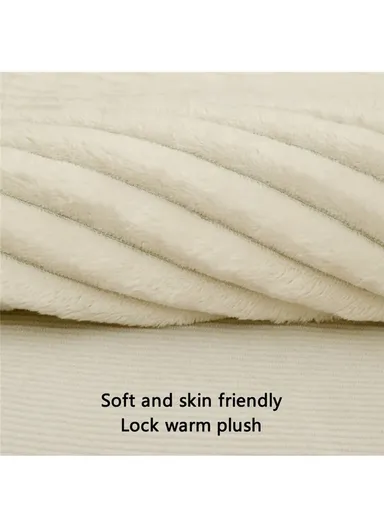 24W 12V Winter Car Electric Heated Seat Cushion with Backrest Plush Chair Heating Pad - Black / Passenger Side