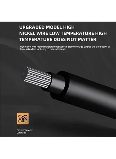 26W 12V Rear Seat Cushion Car Heated Protective Mat Pad Imitation Cashmere Back Seat Cover - Black