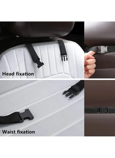 26W 12V Heated Car Seat Covers Winter Heating Car Seat Warmer Pad with Backrest G-4S - Black