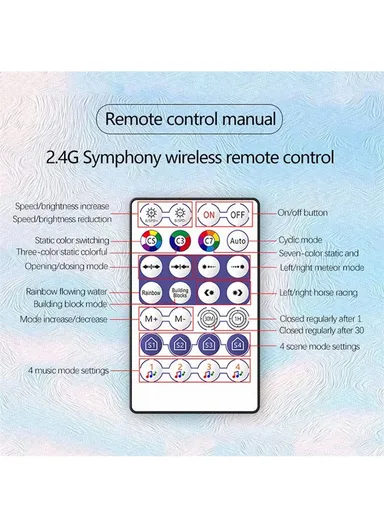 150 mA 4Pcs Car 72LED Underglow Light Multi-color Bluetooth APP Control USB Car Decorative Lamp Underbody LED Strip Lights N2U-72 