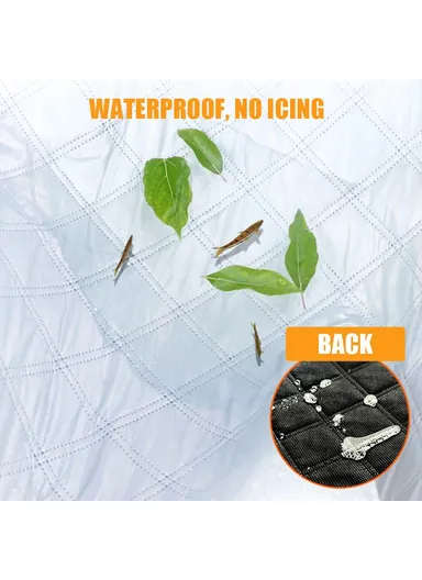 Car Snow Sun Shield Winter Aluminum Foil Car Front Windshield Thicken Lengthen Protection Cover