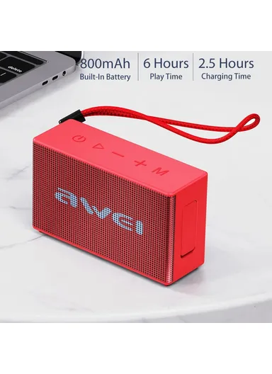 800mAh Bluetooth Speaker TWS Pairing Music Player Subwoofer for Cell Phones, Computers Y665 
