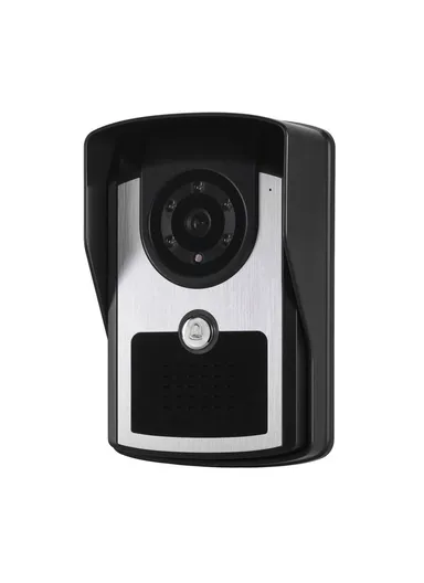 810FC11 7-inch Video Viewer Door Bell Night Vision Camera Home Security Smart Doorbell, EU Plug