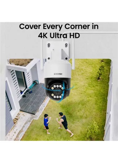 8MP HD Camera Humanoid Tracking Two-way Talk APP Monitoring Outdoor Indoor Security Camera C2968W - EU Plug