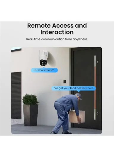 8MP HD Camera Humanoid Tracking Two-way Talk APP Monitoring Outdoor Indoor Security Camera C2968W - EU Plug