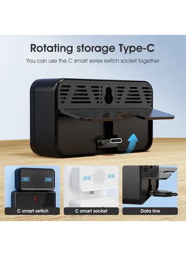 Smart Wireless Doorbell 4-Gear Volume Waterproof Home Door Bell, 2 Receiver + 2 Buttons (CE is applying) - White