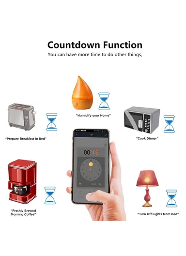 2 Gang WiFi + Bluetooth Dual Mode APP Voice Control Smart Touch Wall Switch DS-101JL-2 (L8.6 x W8.6 x D3.5)cm - Grey