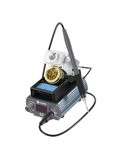Precise Soldering Station Digital Display Soldering Station for C210 Soldering Iron Tips S2 - EU Plug