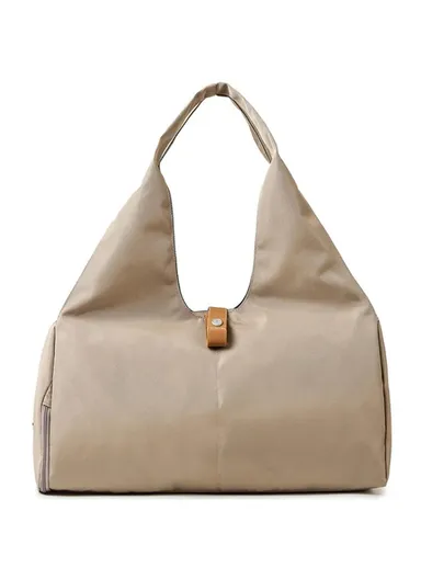 Wet &amp; Dry Separation Fitness Yoga Bag Oxford Cloth Travel Tote Bag BED-647 (L50 x W20 x H25)cm - Khaki