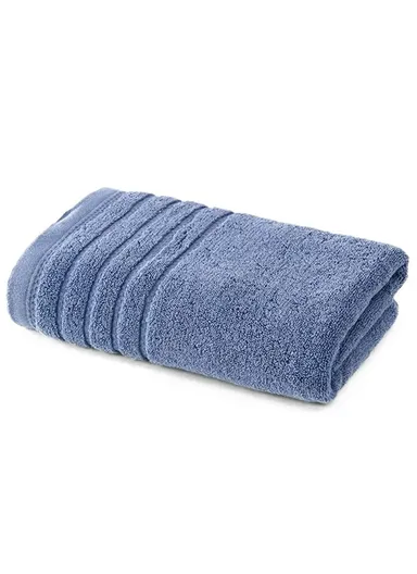 50x100cm Ultra Soft Bath Face Washing Towel Highly Water Absorbent Cotton Bath Towel (L100 x W50)cm - Blue
