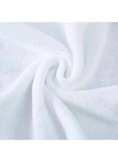 35CMX76CM Super Absorbent Quick Dry Towel Soft Breathable Washcloth for Hotel Home Bathroom Spa Gym - White