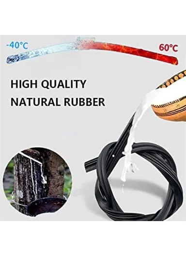 17" 2Pcs Universal Three-Stage Car Wiper Blade ABS + Rubber Noiseless Vehicle Wiper Blade
