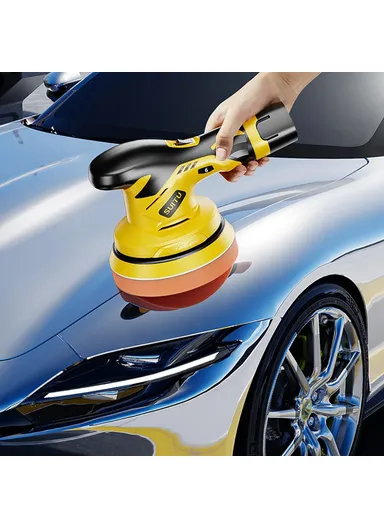 6000mAh Electric Car Polisher Waxing Polishing Machine Vehicle Maintenance Tool
