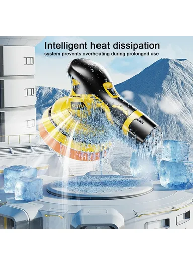 6000mAh Electric Car Polisher Waxing Polishing Machine Vehicle Maintenance Tool