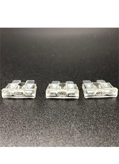 120Pcs/Box Mini Auto Blade Fuses Set 2-35A Assorted Color-coded Carved Amp Rating Fuse