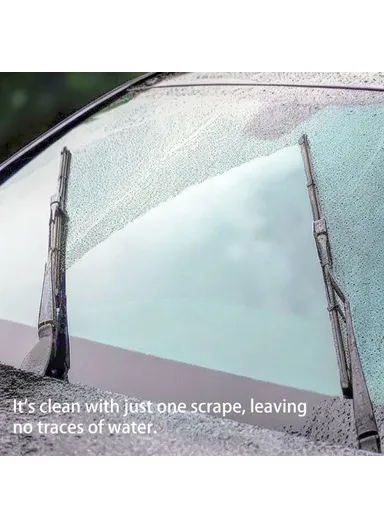 1Pc Universal Car Windshield Wiper Blade ABS + Rubber Noiseless Vehicle Wiper Blade - 29-inch