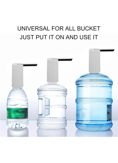 4W 1200mAh Folding Water Pump Dispenser K18 (L14 x W7 x H13)cm - White