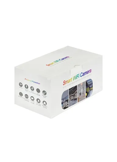 Two-Screen 2.0MP+2.0MP Dual-Lens WiFi IP PTZ Camera, E27 Dual-Eye Camera With Color Night Vision, 2-Way Talk, Motion Tracking (App: V380) (E27A1)