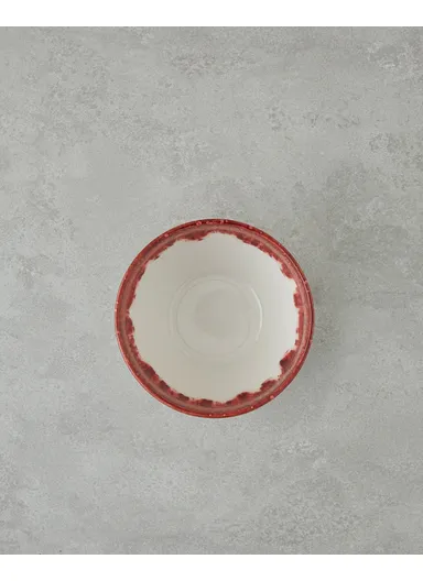 Larry Porcelain Bowl 14 cm Red