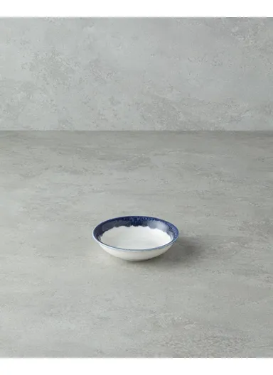 Larry Porcelain Bowl 12 cm Navy Blue