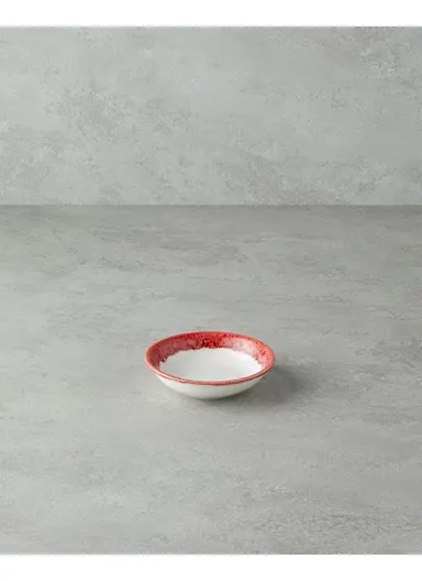Larry Porcelain Bowl 12 cm Red