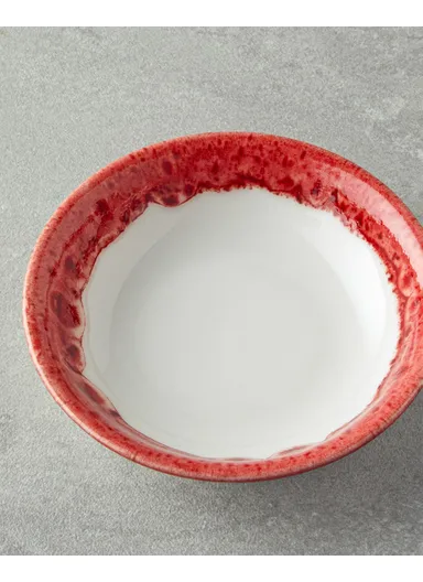 Larry Porcelain Bowl 12 cm Red