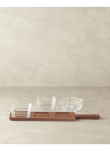 Orient Acacia 4 Pieces Presentation 12x48 cm Dark Brown