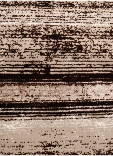 300x100cm Silk Thread Carpet - Brown