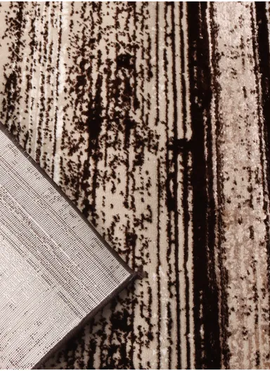 200x100cm Silk Thread Carpet - Brown