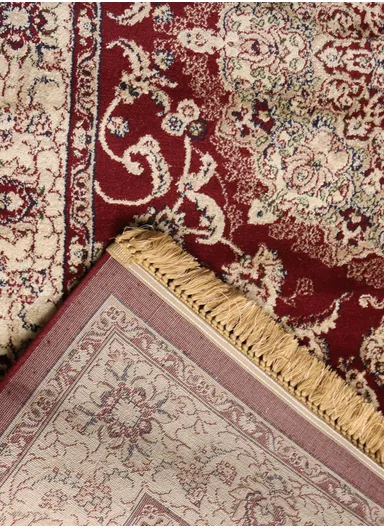 340x240cm Warm Wool Carpet - Bordeaux