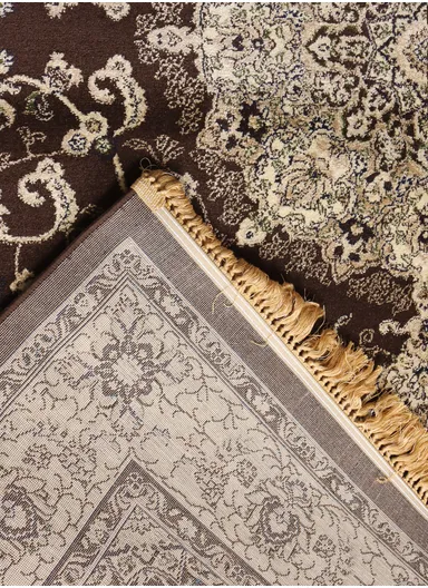 280x200cm Warm Wool Carpet - Brown