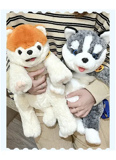 Dog Plush Singing Backpack, Learn To Talk &amp; Barks Funny Bag For Boy Girl (L30 x W20 x H45)cm